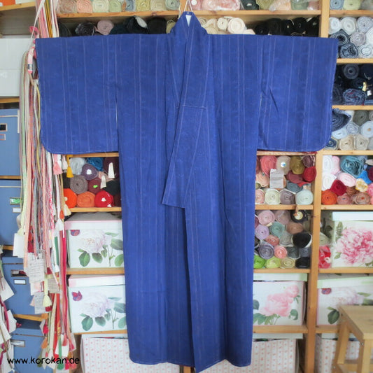 Sha Seide mit leichtem Lurex Faden Komon Kimono