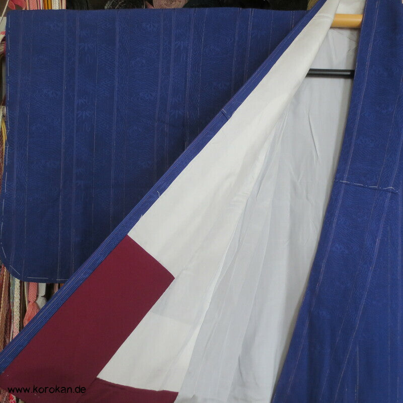 Sha Seide mit leichtem Lurex Faden Komon Kimono