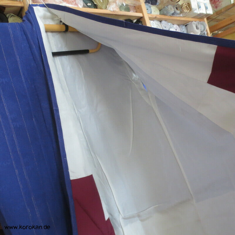 Sha Seide mit leichtem Lurex Faden Komon Kimono
