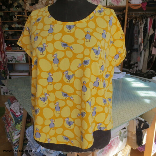 Dead as a Dodo Kurzarm Top - A Linie, One size Fits all bis Gr. XL