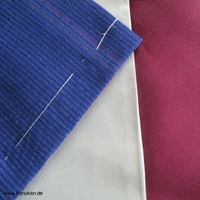 Sha Seide mit leichtem Lurex Faden Komon Kimono
