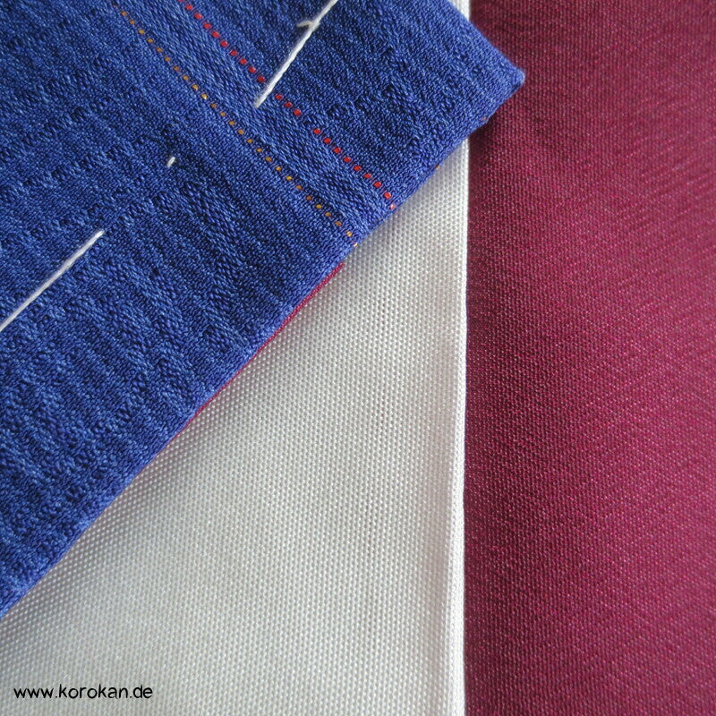 Sha Seide mit leichtem Lurex Faden Komon Kimono