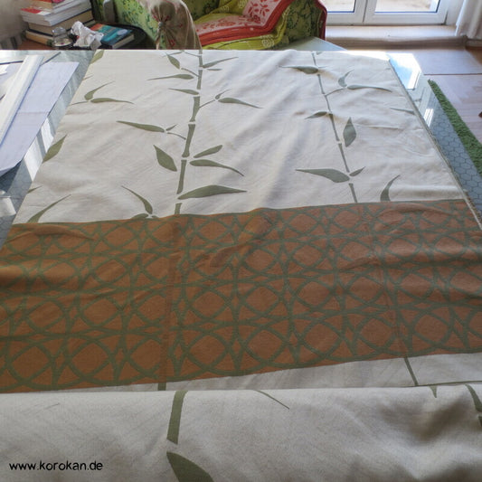 Bambus und Shippo doppelseitiger Bezugs / Vorhangstoff