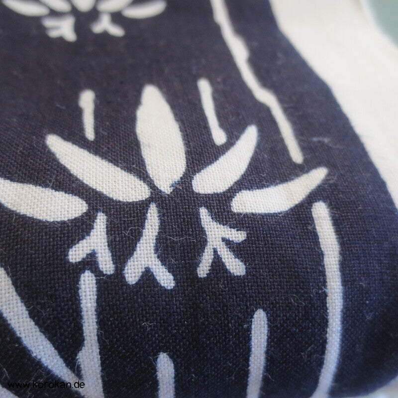 japanischer Yukata Baumwoll Stoff klassische Motive, originalgeheftet
