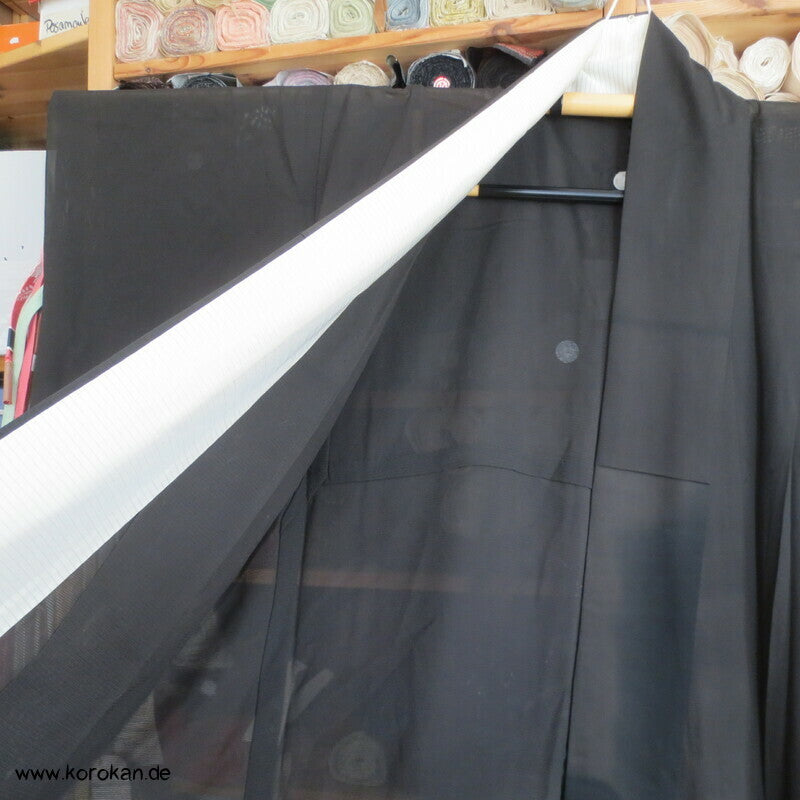 Gräsermeer Hitoe Rho Seide Tomesode Kimono