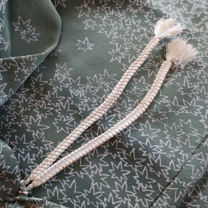 Ahornblätter auf seladon seidene Haori - Kimono Jacke