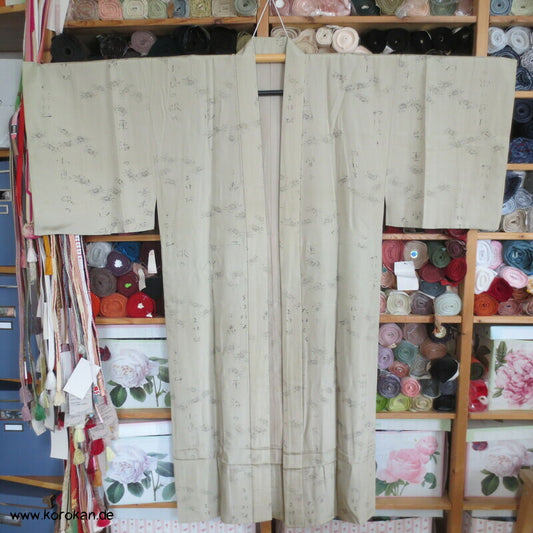 Krebse und Kanji Juban Unterkimono, Seide