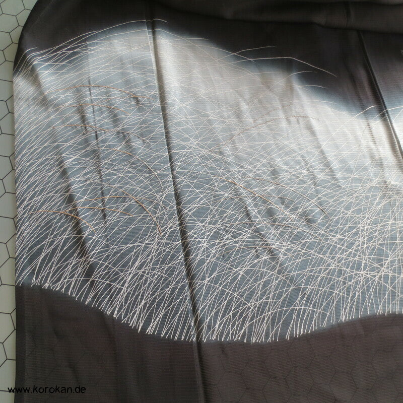 Gräsermeer Hitoe Rho Seide Tomesode Kimono