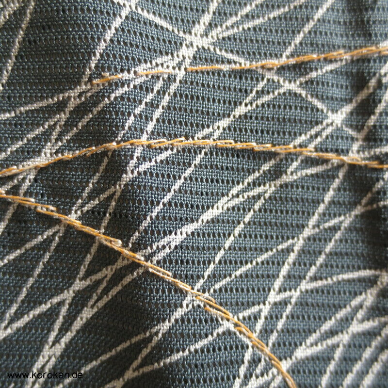 Gräsermeer Hitoe Rho Seide Tomesode Kimono