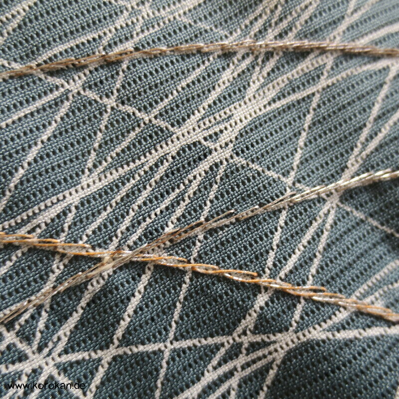 Gräsermeer Hitoe Rho Seide Tomesode Kimono