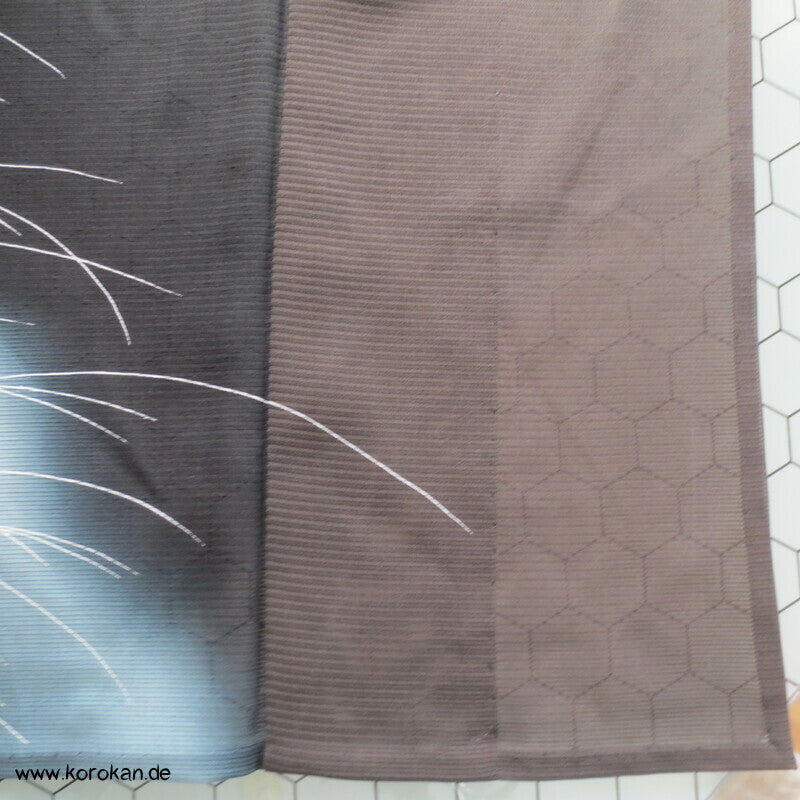 Gräsermeer Hitoe Rho Seide Tomesode Kimono