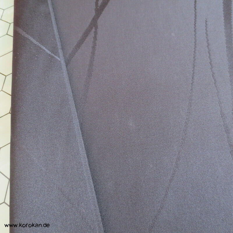 abstrakte Gräser Kimono Seidensatin