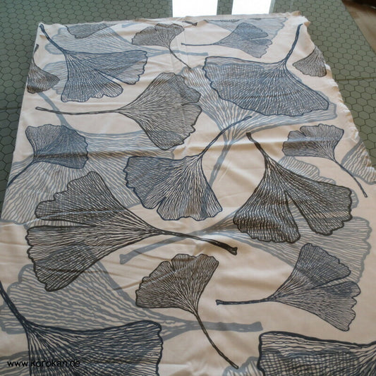 Gingko Blätter Interlock Baumwoll Jersey