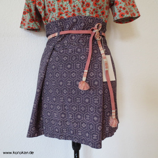 Kikko Kasuri Tsumugi Wickelrock, Obijime