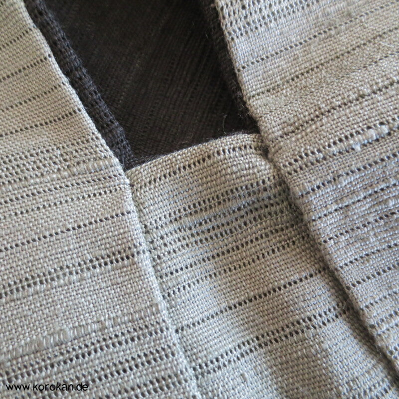 Rho Tsumugi Seide Haori - Kimono Jacke - für den Sommer