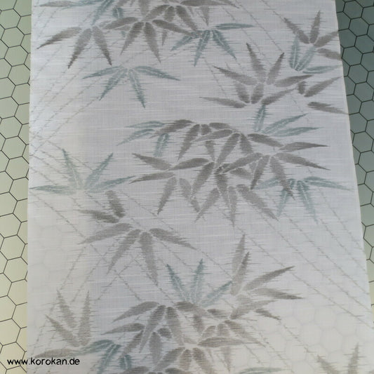 Druck Kasuri Bambus feiner Sommer Baumwoll Yukata Kimono Stoff