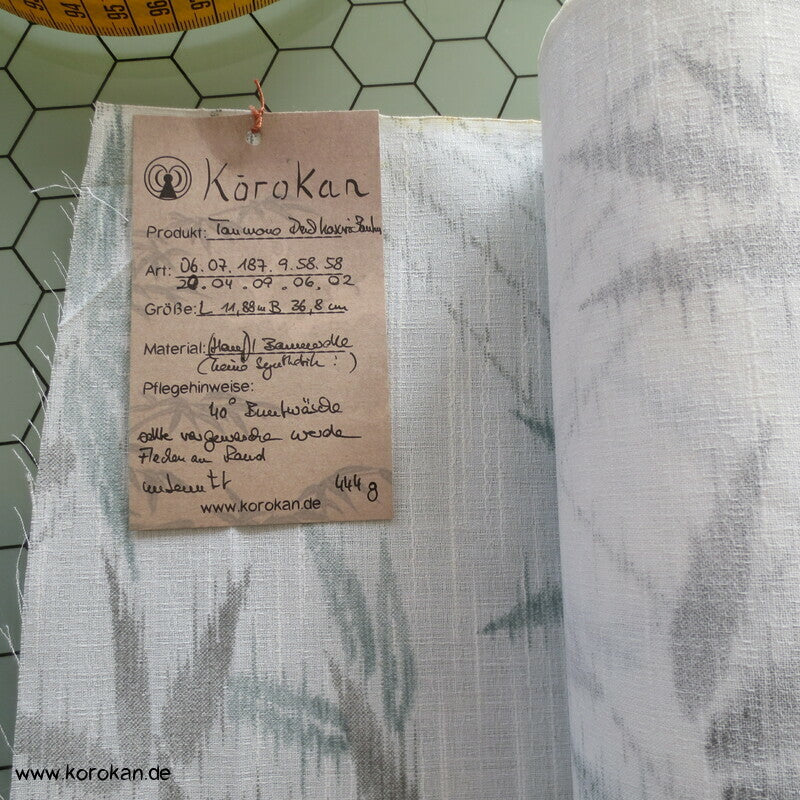 Druck Kasuri Bambus feiner Sommer Baumwoll Yukata Kimono Stoff