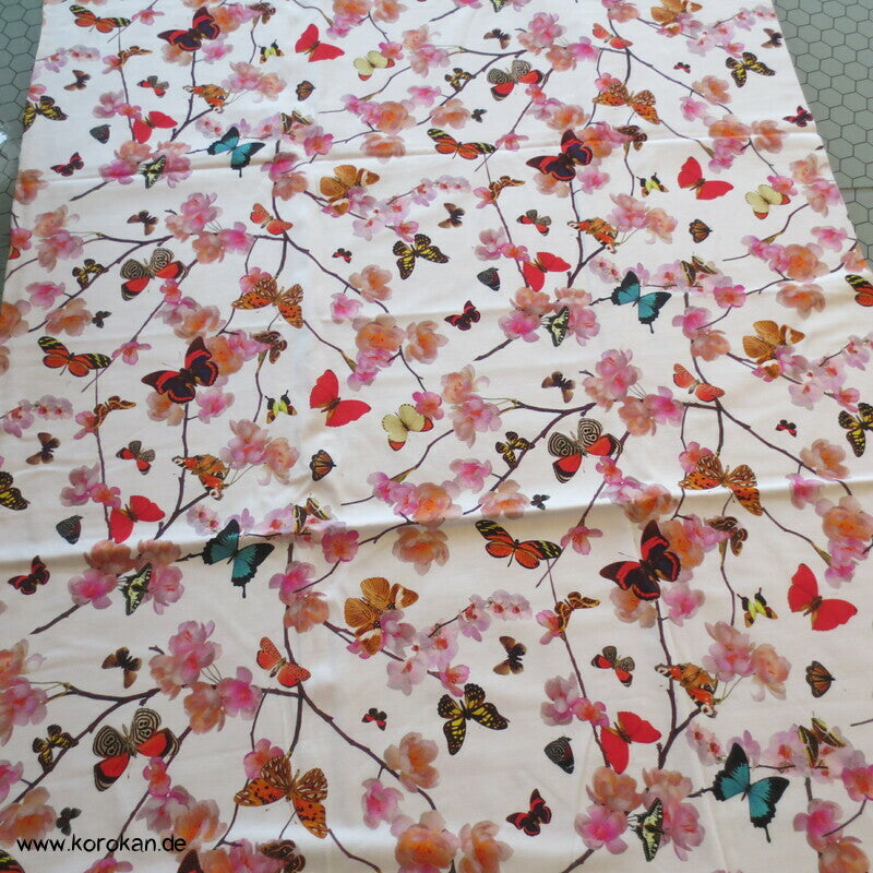 Kirschzweige Sakura ChoCho Baumwoll Jersey