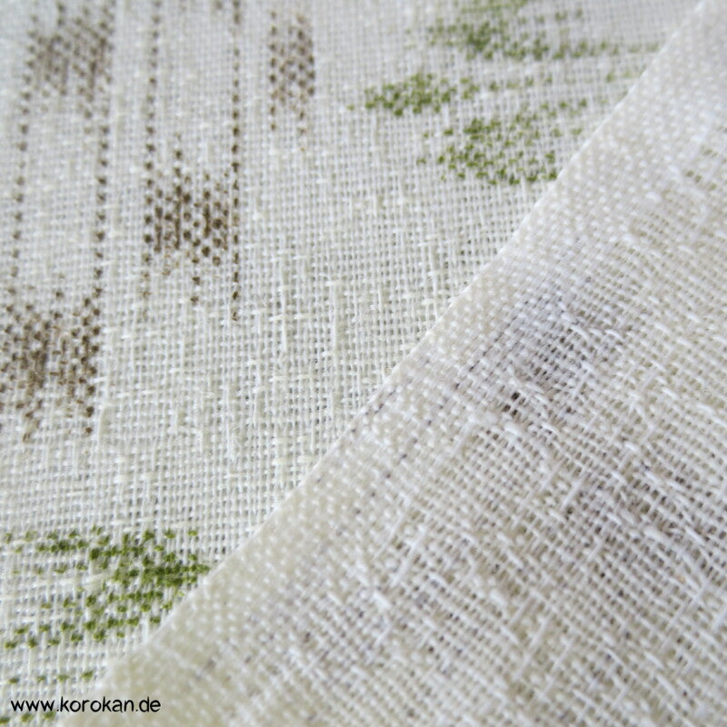 Schwalben Druck Kasuri Yukata Kimono Hanf Stoff