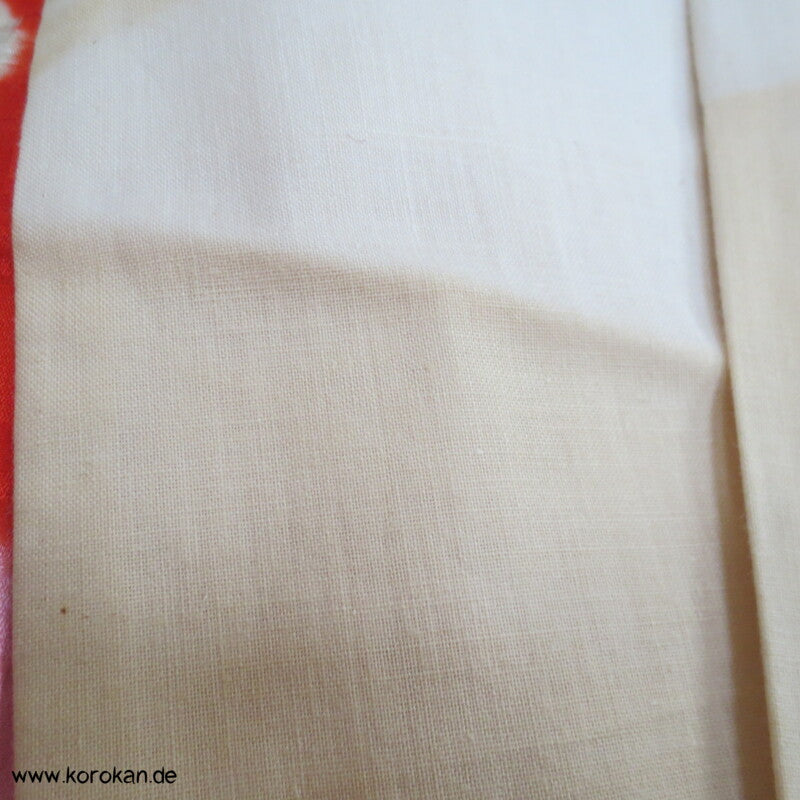 Wolken Shibori Seidendamast Juban Kimono