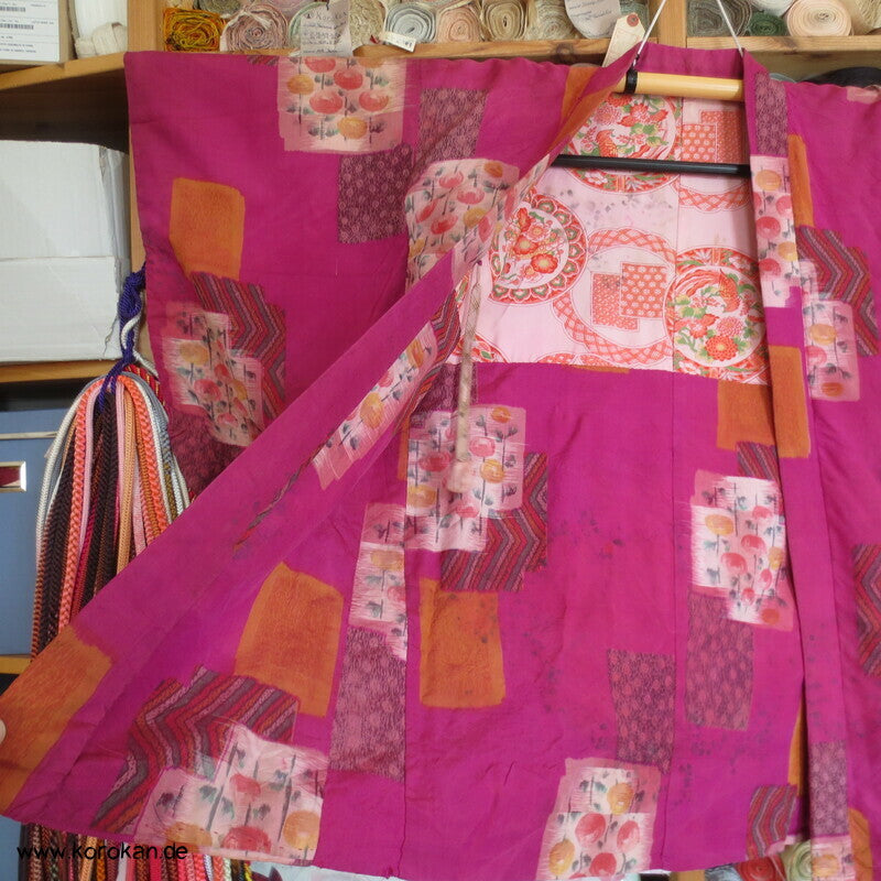 Haori Kimono Jacke Meisen Shikishi 1930'er