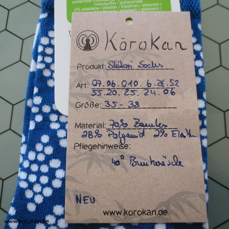 Dedoles Bambus Socken mit japanischen Motiven