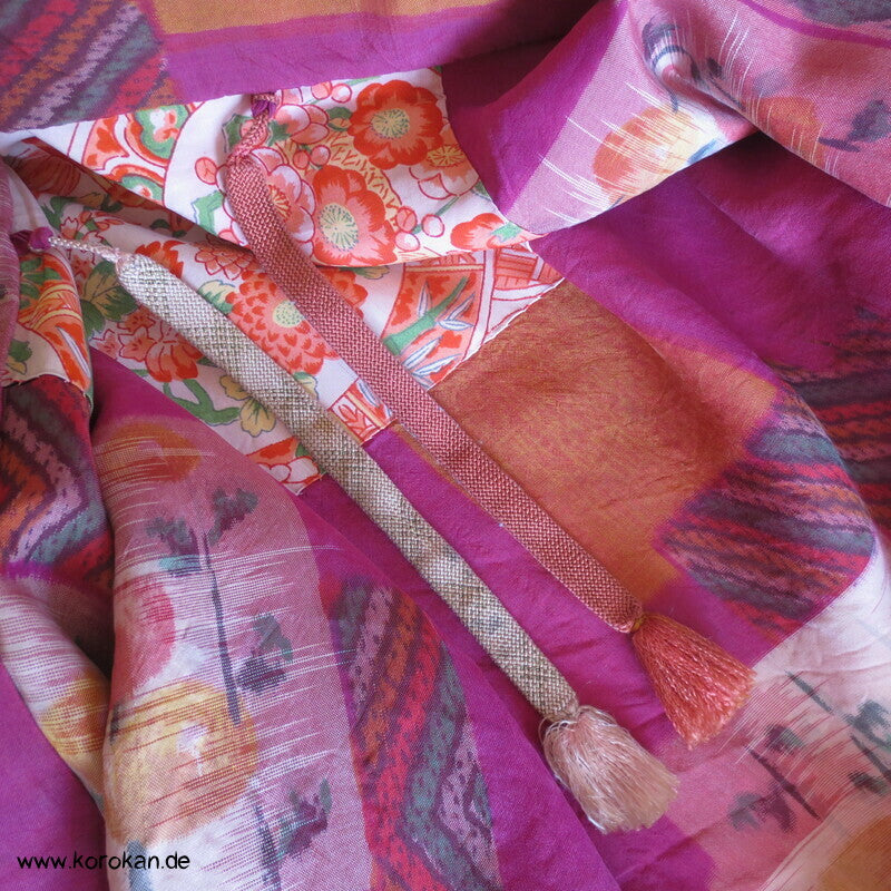 Haori Kimono Jacke Meisen Shikishi 1930'er