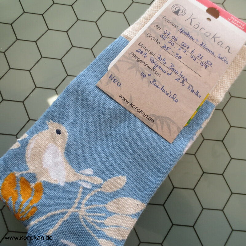 Dedoles Bambus Socken mit japanischen Motiven