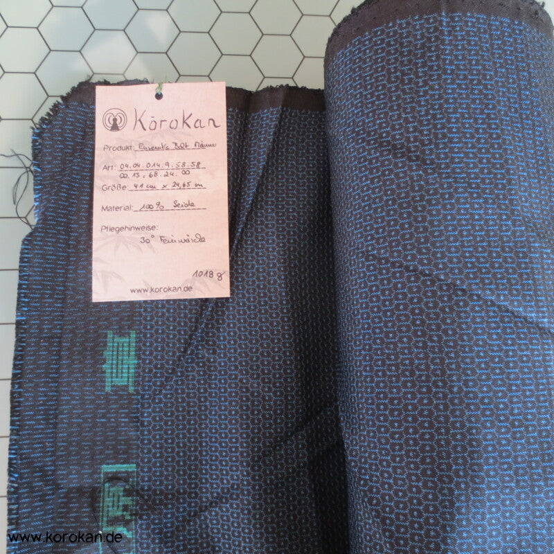 Oshima Mini Kikko Tsumugi Männer Kimono Seide