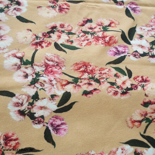 Kirschzweige Sakura Baumwoll Jersey