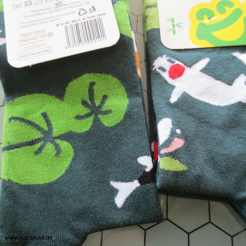 Dedoles Bambus Socken mit japanischen Motiven