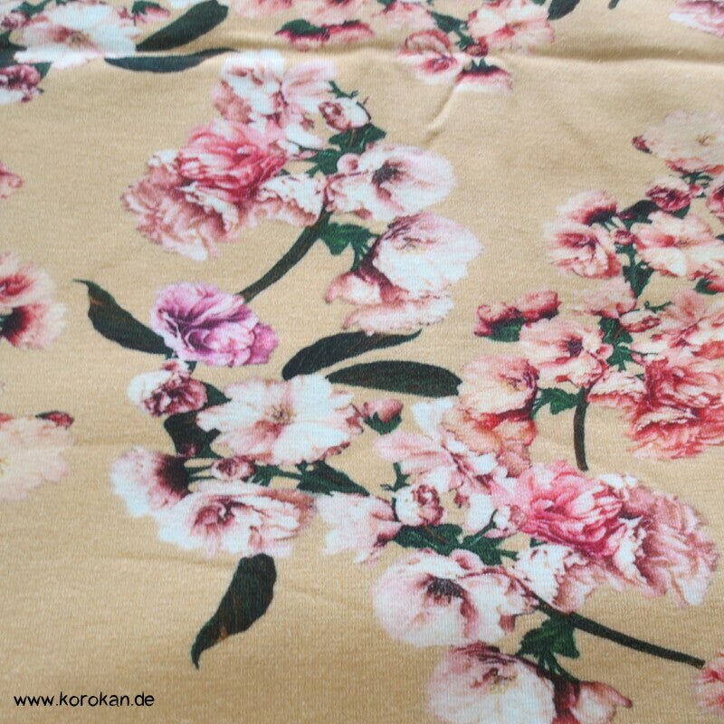 Kirschzweige Sakura Baumwoll Jersey