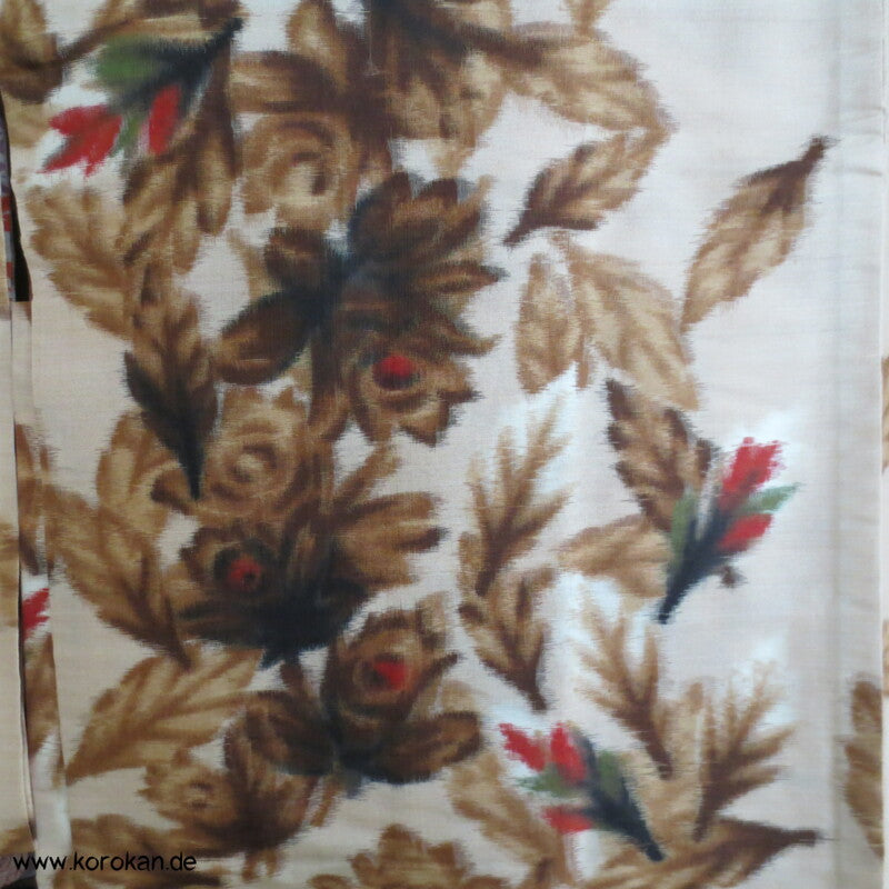 Herbstlaub Meisen Seiden Haori Kimono Jacke