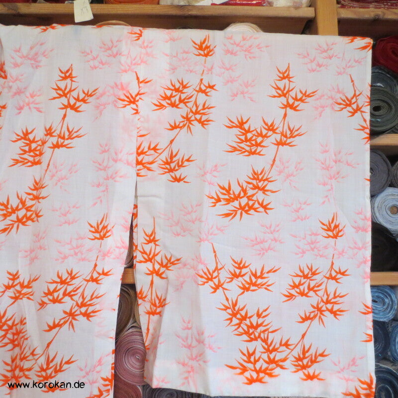 rote Bambus Wollmuslin Juban Unterkimono