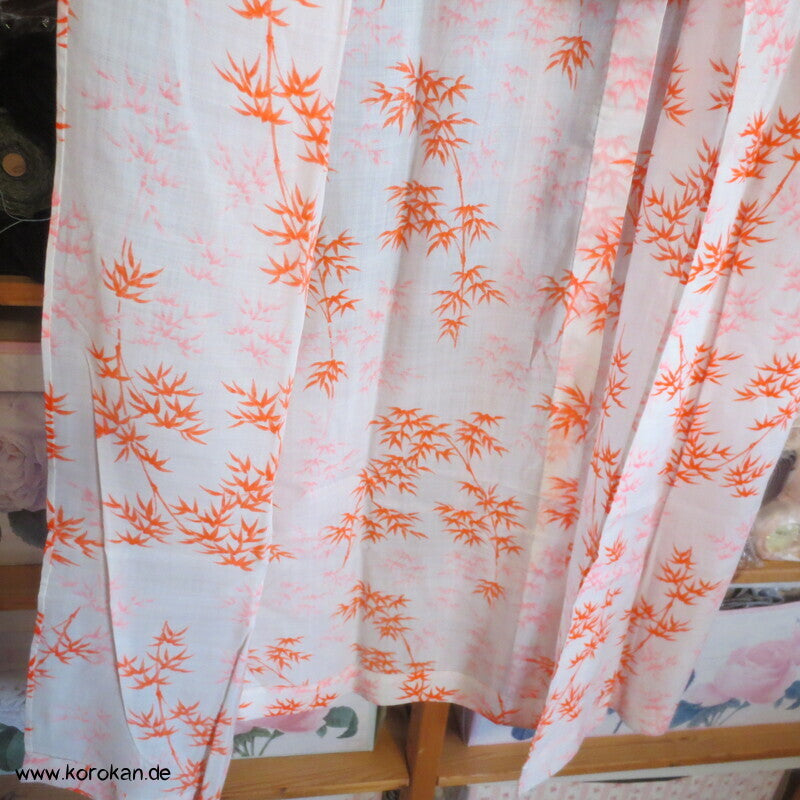rote Bambus Wollmuslin Juban Unterkimono