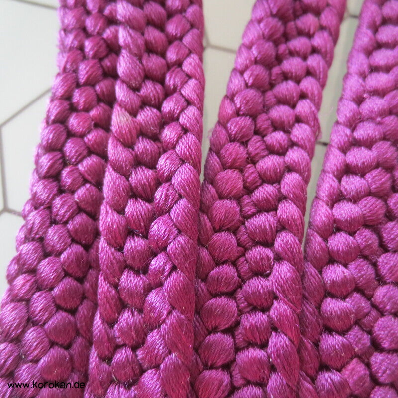 Obijime, geflochten lilarotviolett
