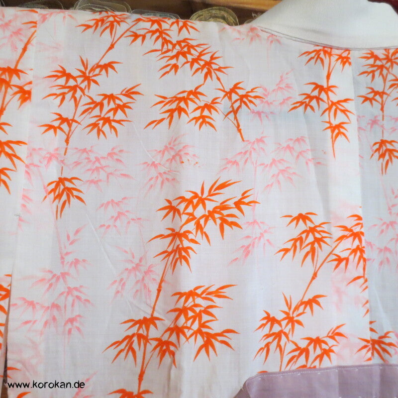 rote Bambus Wollmuslin Juban Unterkimono