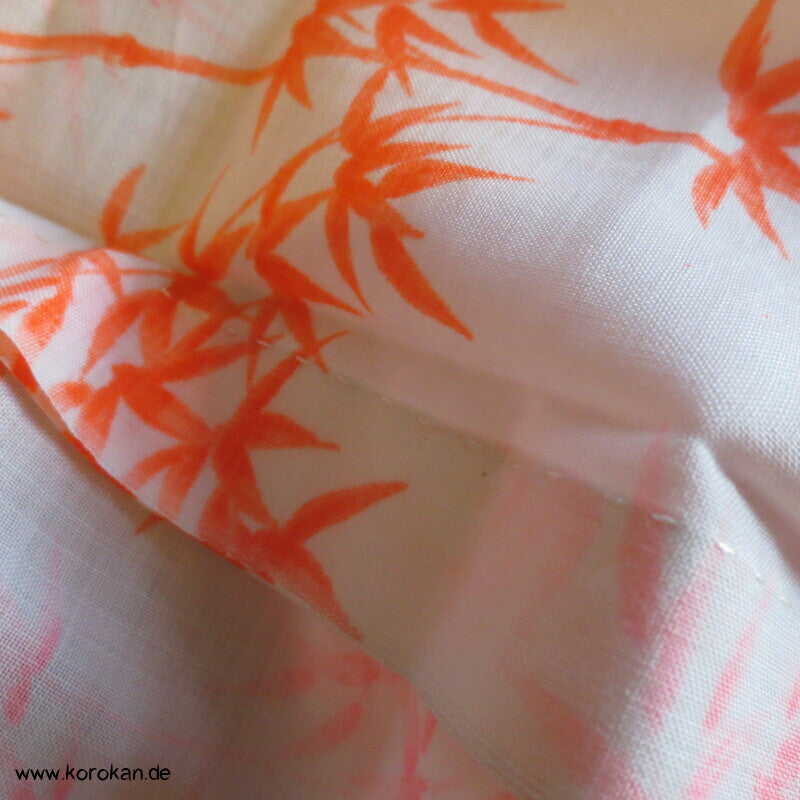 rote Bambus Wollmuslin Juban Unterkimono