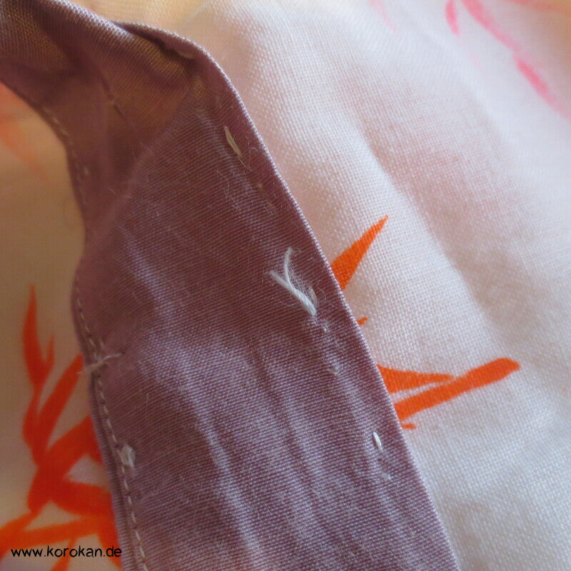 rote Bambus Wollmuslin Juban Unterkimono