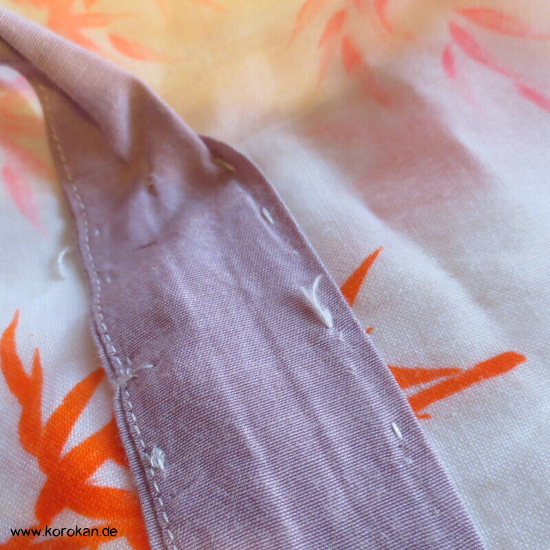rote Bambus Wollmuslin Juban Unterkimono