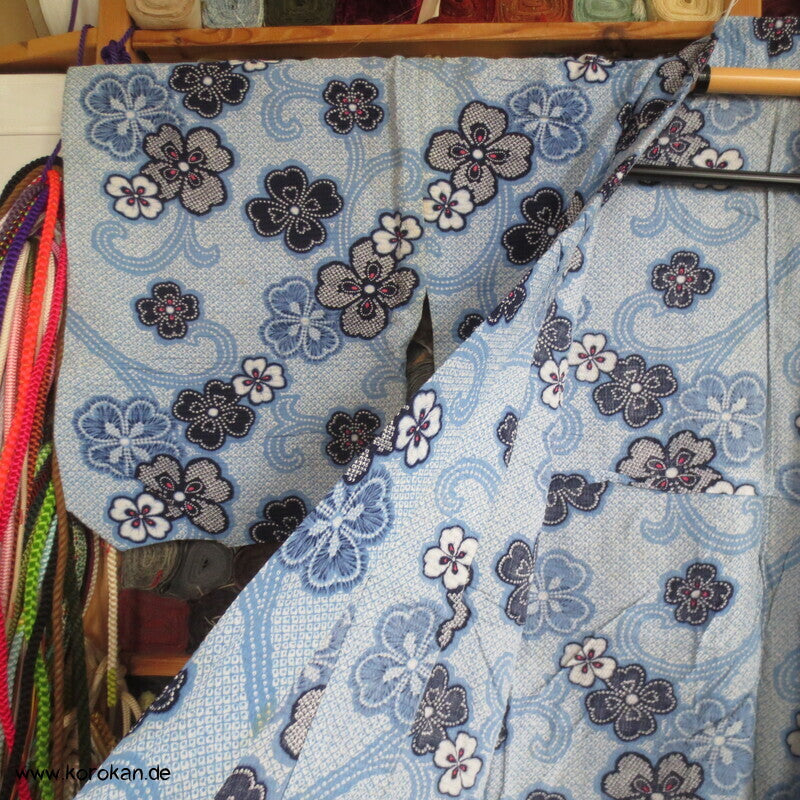 Arimatsu Shibori Yukata, Baumwolle, Sakura