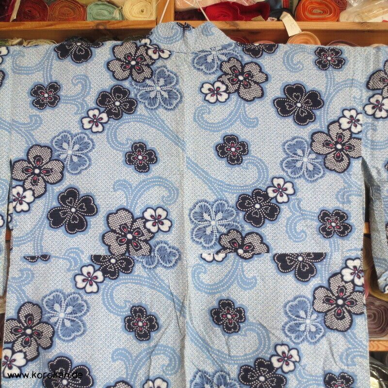 Arimatsu Shibori Yukata, Baumwolle, Sakura