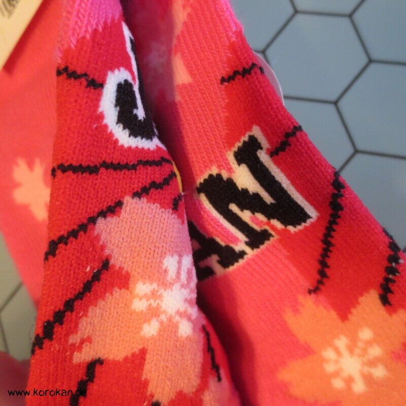 bunte Socken  Japanmotive