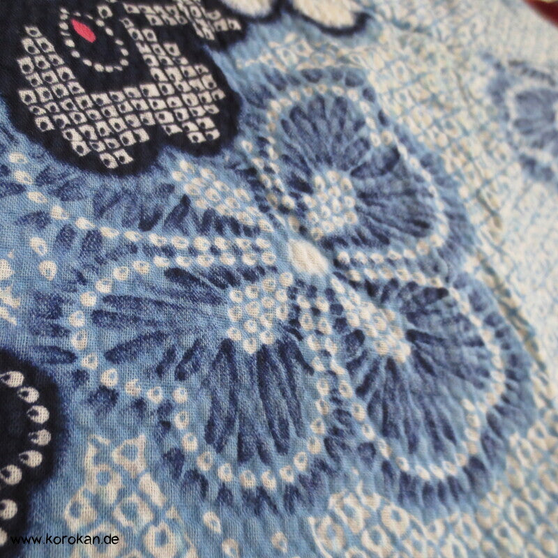 Arimatsu Shibori Yukata, Baumwolle, Sakura
