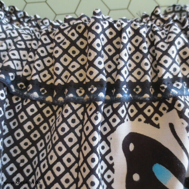Hochsommer / Strand Shorts aus Yukata Baumwolle, Schmetterlinge, Gr. L