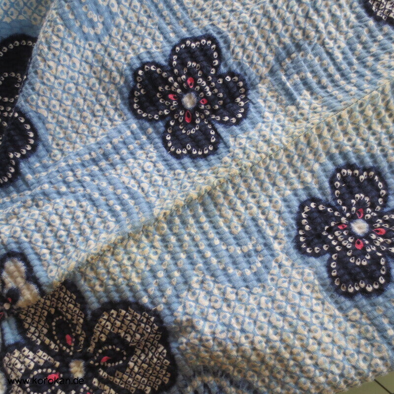 Arimatsu Shibori Yukata, Baumwolle, Sakura