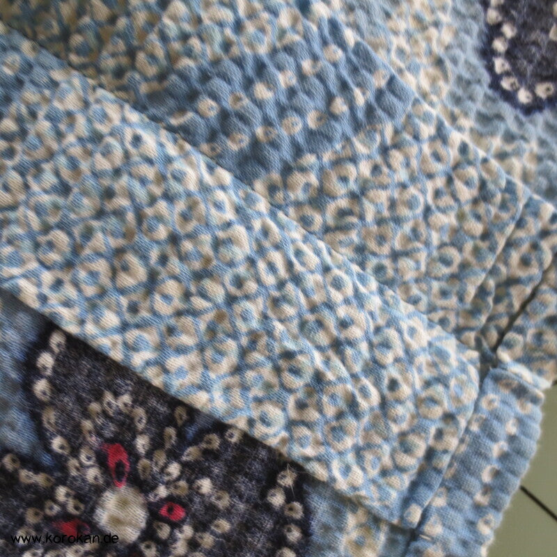 Arimatsu Shibori Yukata, Baumwolle, Sakura
