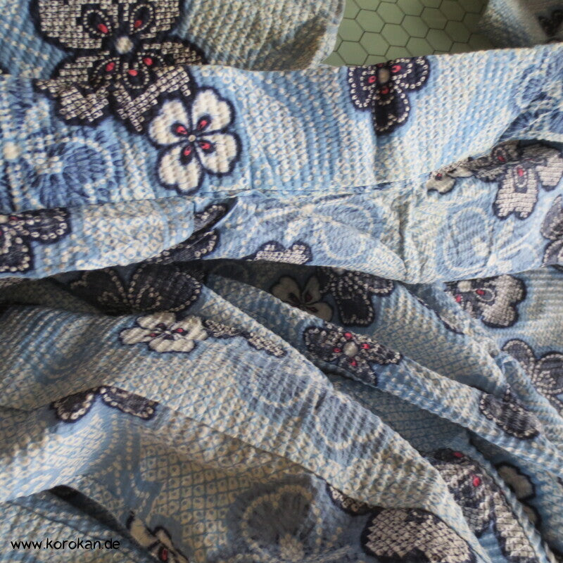 Arimatsu Shibori Yukata, Baumwolle, Sakura