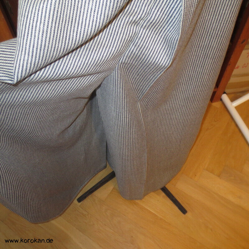 Hakama  - Hosenrock  - gestreifte Wollmischung