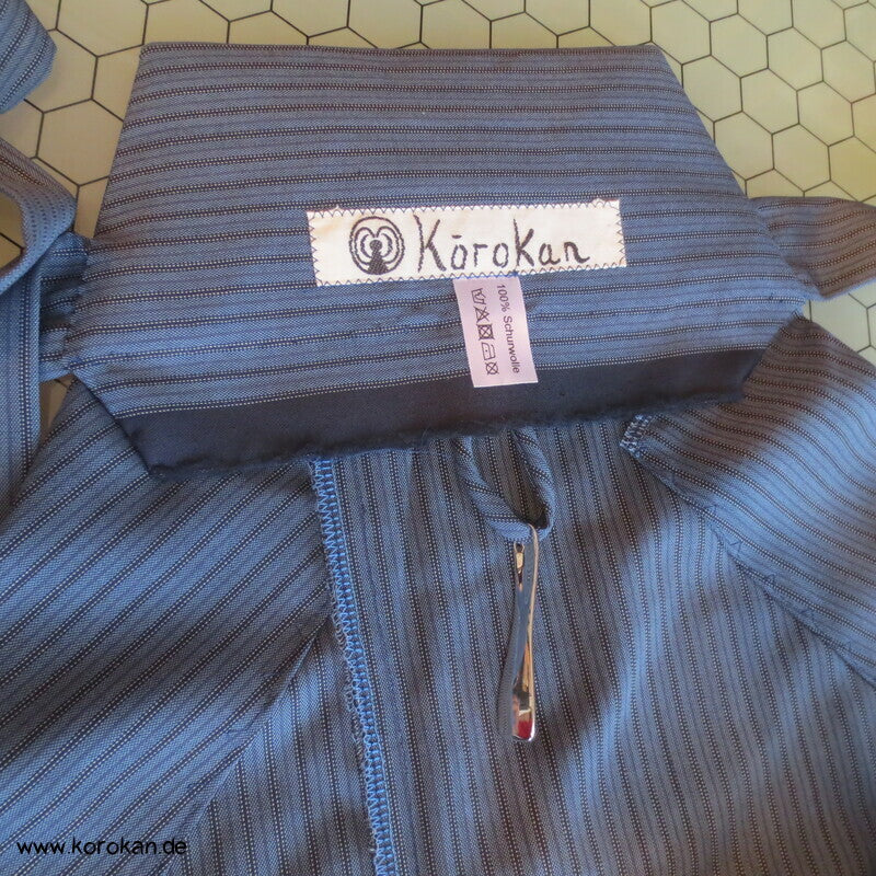 klassische Hakama  - Umanori Hosentyp - neu  - gestreifte Cool Wool